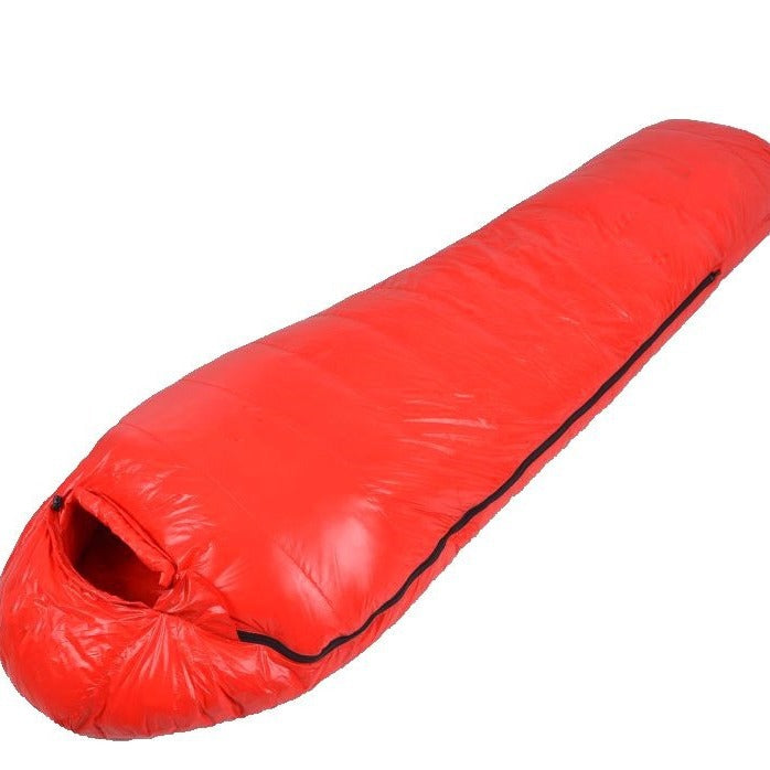 Sac de couchage grand froid | Momie duvet d'oie