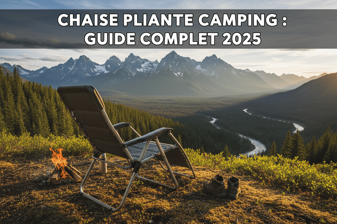 Chaise Pliante Camping : Guide Complet 2025 - Camping Aventurier