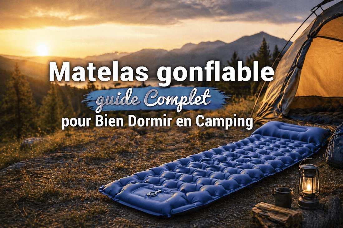 Matelas gonflable guide Complet pour Bien Dormir en Camping - Camping Aventurier