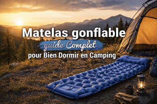 Matelas gonflable guide Complet pour Bien Dormir en Camping - Camping Aventurier
