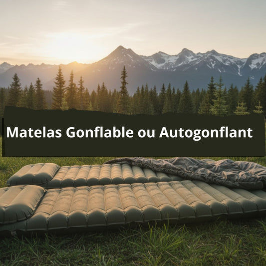 Matelas gonflable ou autogonflant : lequel choisir pour vos nuits en camping ? - Camping Aventurier