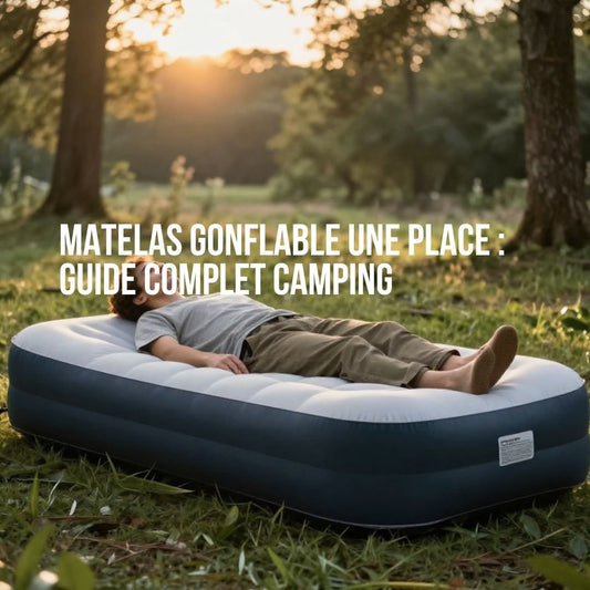 Matelas Gonflable Une Place : Guide Complet Camping - Camping Aventurier