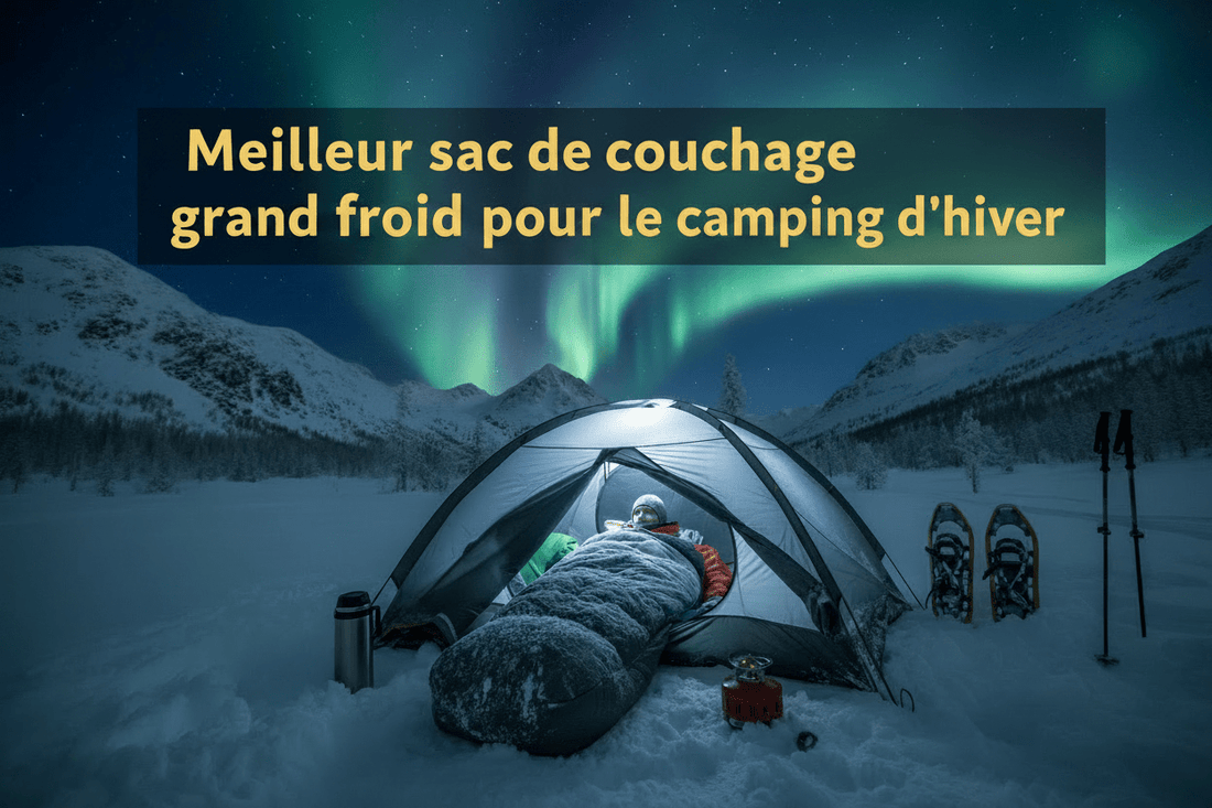 Meilleur sac de couchage grand froid pour le camping d'hiver - Camping Aventurier