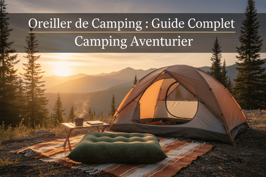 Oreiller de Voyage et Camping : Guide Complet | Camping Aventurier - Camping Aventurier