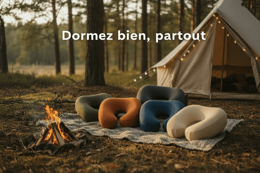 Oreiller de voyage : le guide pour choisir le bon modèle en camping et en itinérance - Camping Aventurier