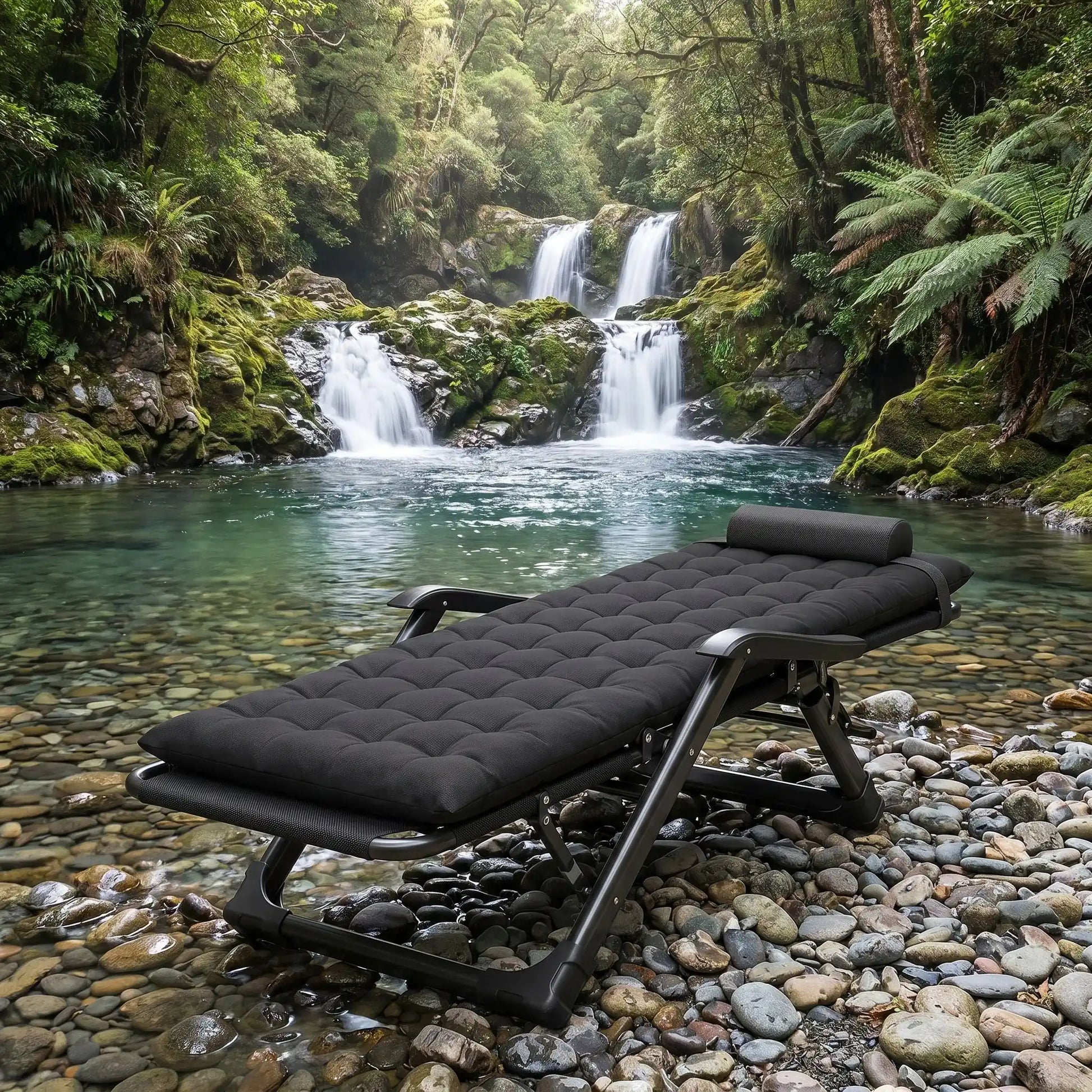 Lit de camp pliable