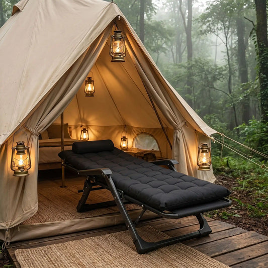 Lit de camp pliable