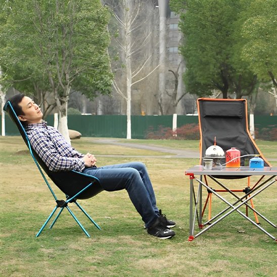 Chaise de camping