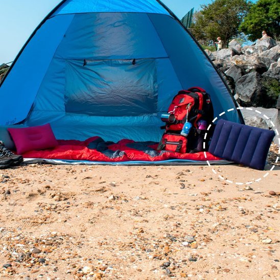 Coussin gonflable de camping Travel Comfort