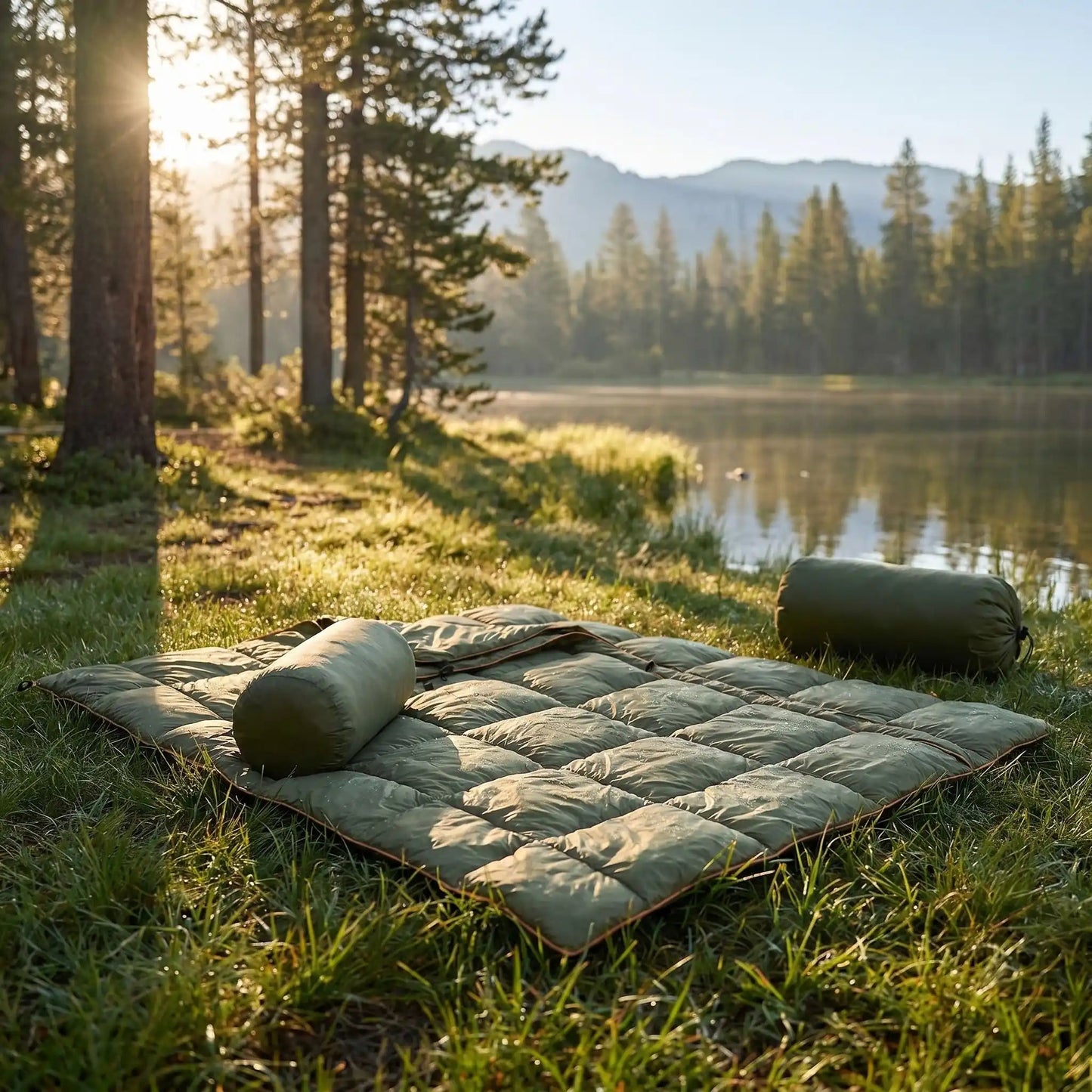 Couverture de camping | Ultra - compacte 4 saisons - Camping Aventurier