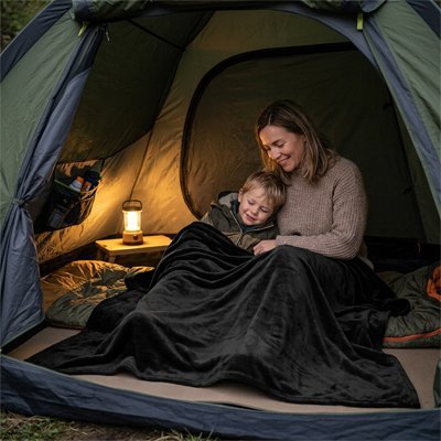Couverture | Ultra - Douce Premium - Camping Aventurier