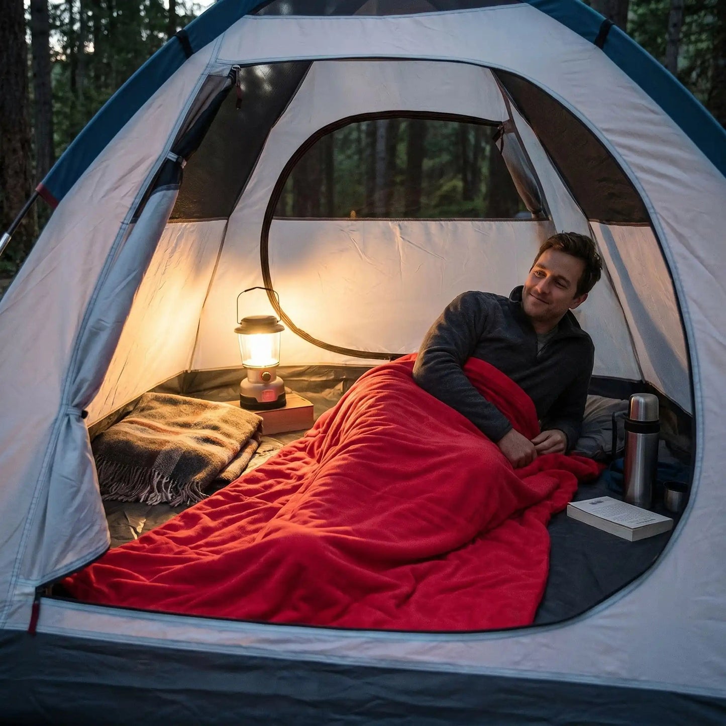 Doublure de sac de couchage en polaire | Drap de voyage ultra - léger - Camping Aventurier
