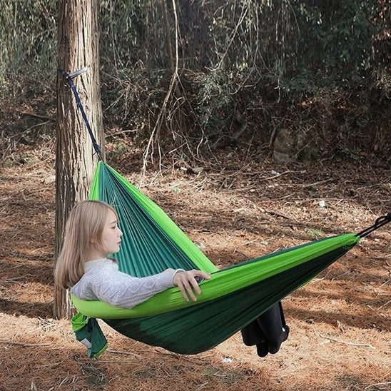 Hamac de couchage en nylon avec moustiquaire