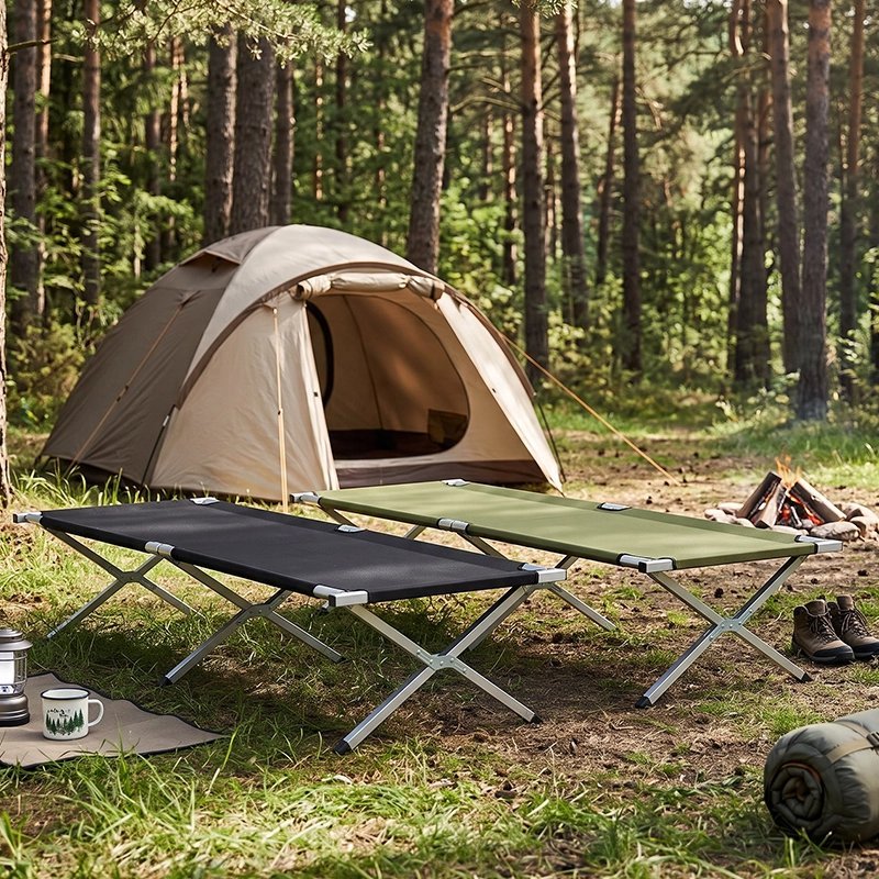 Lit de camp pliable | Nomade - Camping Aventurier