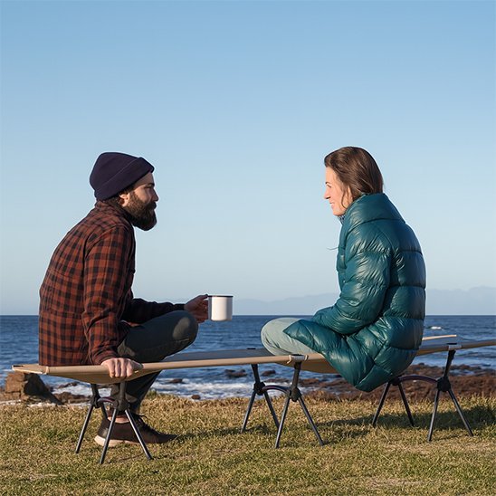 Lit de camp pliable | Ultra - Léger - Camping Aventurier