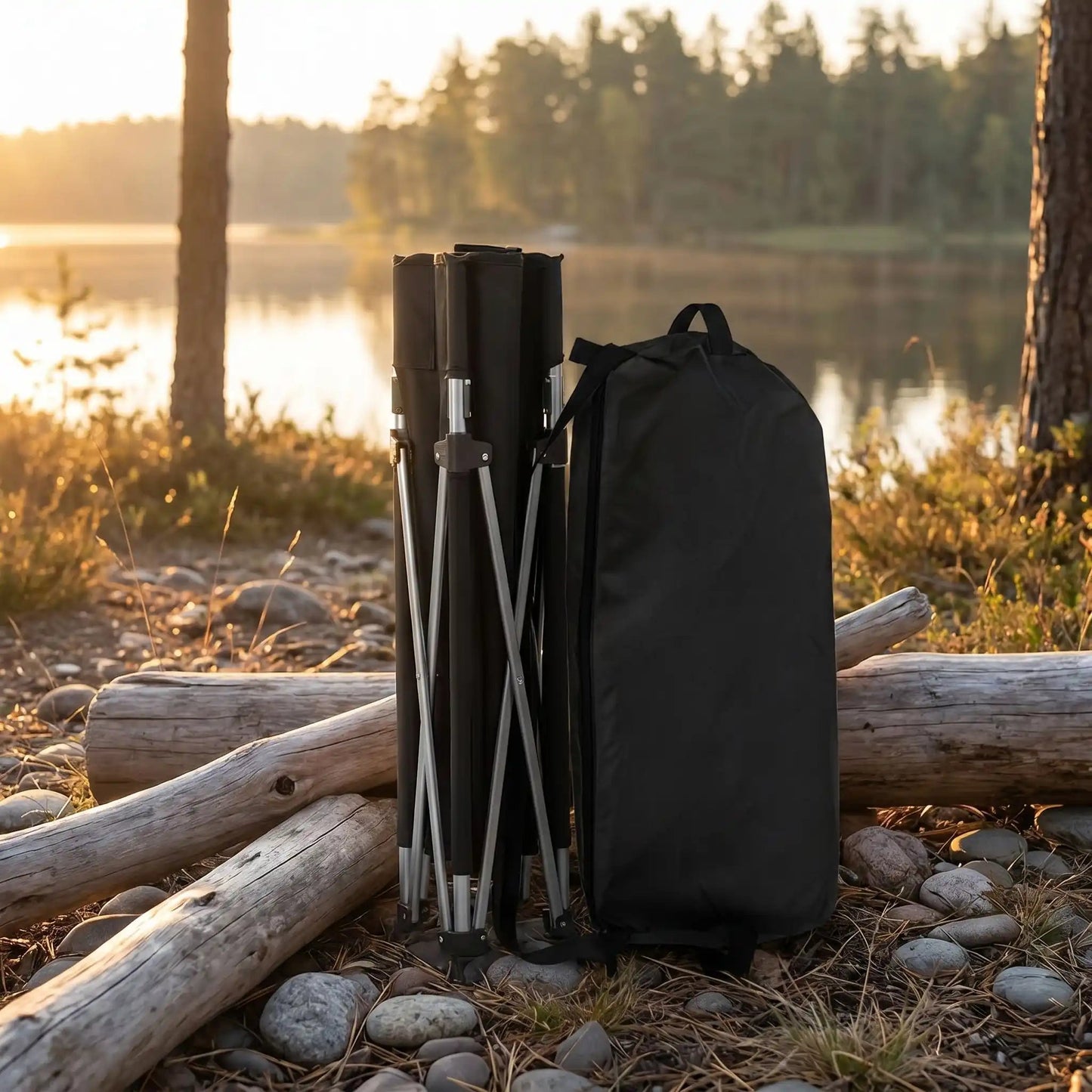 Lit de camp pliable | UltraConfort - Camping Aventurier