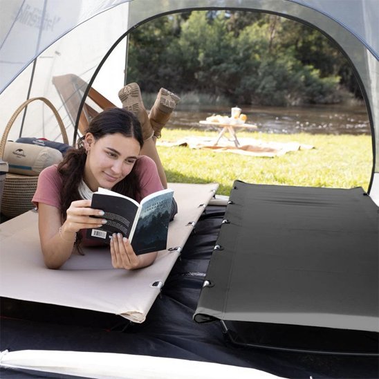 Lit de camping | Ultra - Confort Nomade - Camping Aventurier