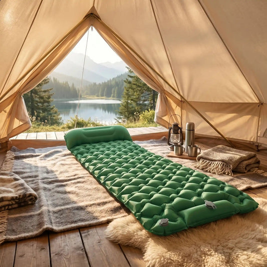 Matelas gonflable 1 personne | Ultra Confort - Camping Aventurier