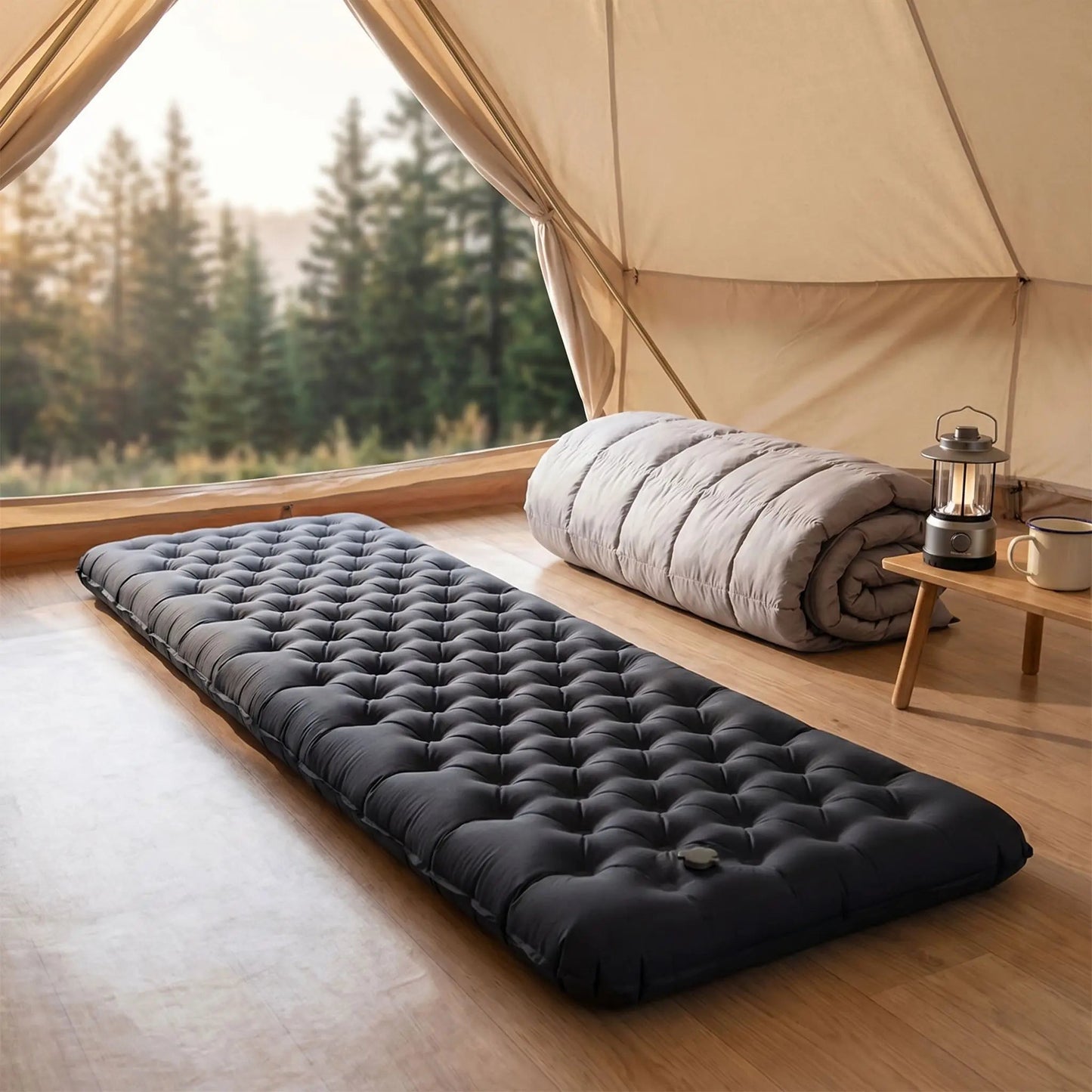 Matelas gonflable 1 personne | Ultraléger - Camping Aventurier