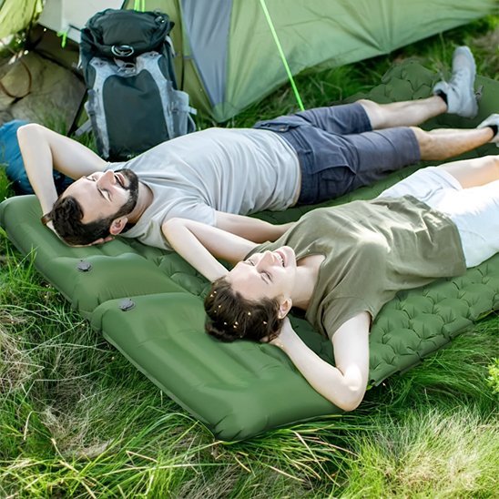 Matelas gonflable 2 personnes | Comfort Plus - Camping Aventurier