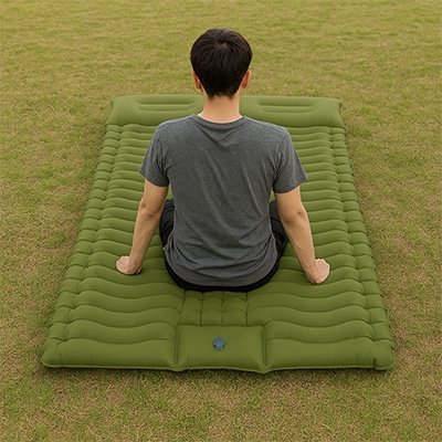 Matelas gonflable 2 personnes | Ultra - Confort - Camping Aventurier