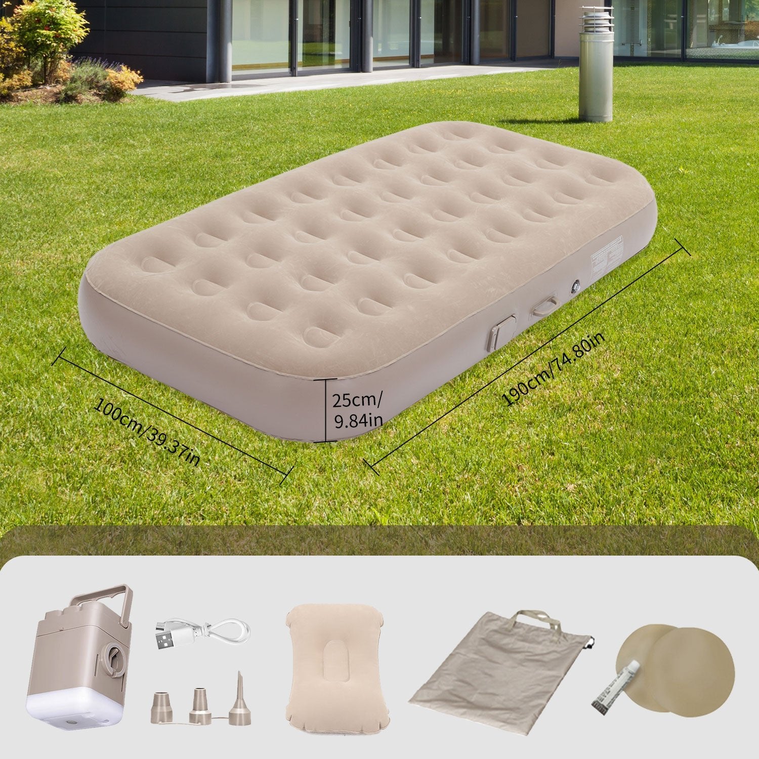 Matelas Gonflable| une place AutoConfort - Camping Aventurier