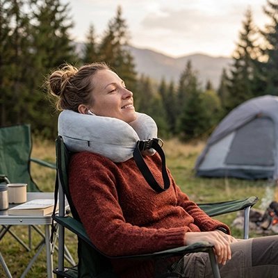 Oreiller de voyage | Confort nomade - Camping Aventurier