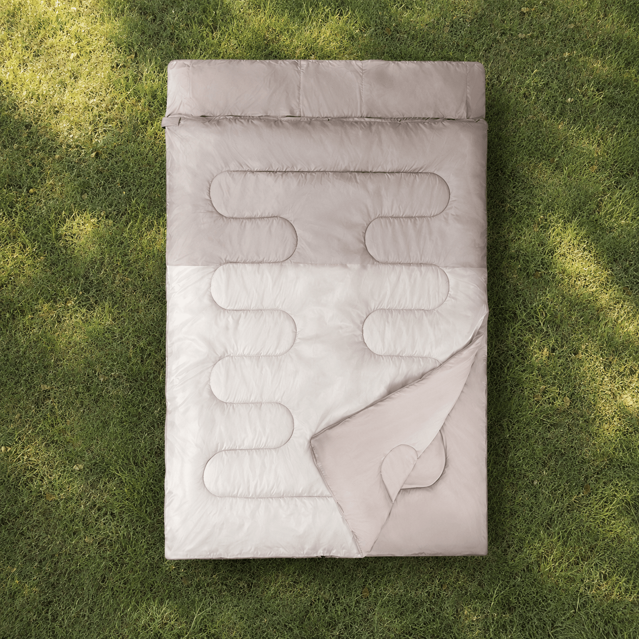 Sac de Couchage 2 saisons |Double Convertible – Printemps - Été - Camping Aventurier