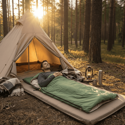 Sac de couchage 3 saisons | Ultra - léger 760g - Camping Aventurier