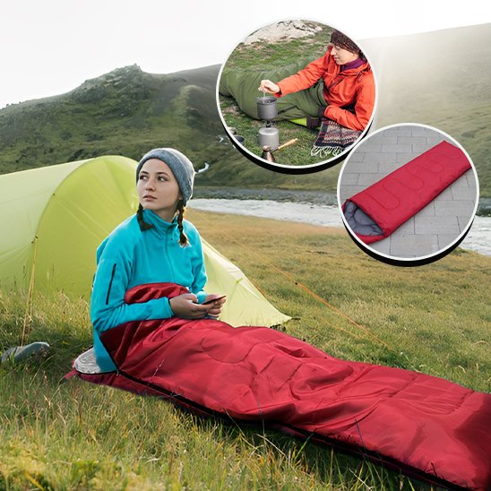 Sac-de-couchage-chaud-pour-camping-hivernal