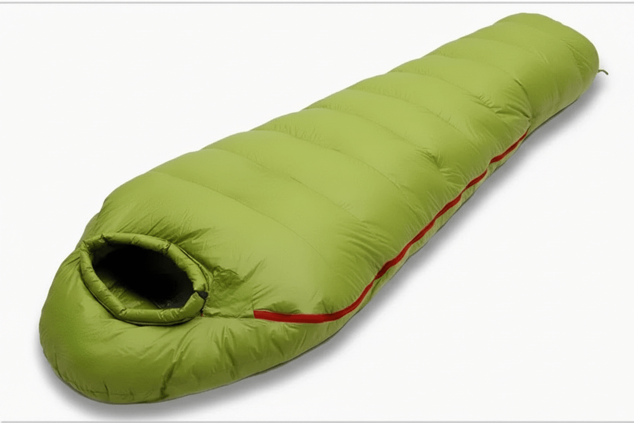 Sac de couchage grand froid | Duvet d'Oie Blanche - 15°C - Camping Aventurier