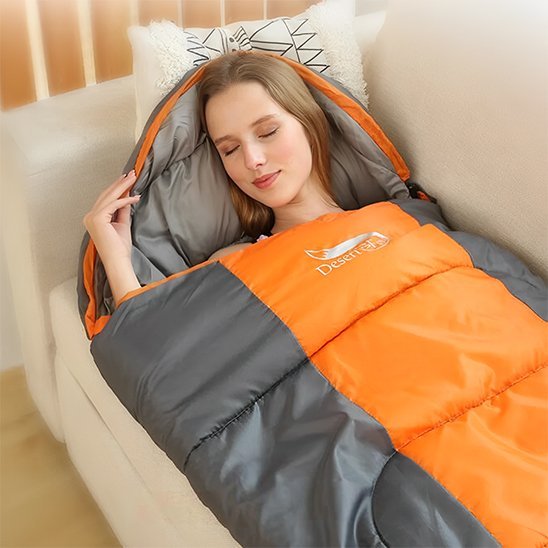 Sac de couchage grand froid | Extrême - 30°C - Camping Aventurier