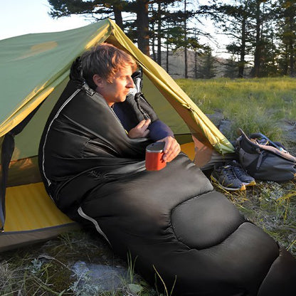 Sac de couchage Grand froid | Ultraléger imperméable - Camping Aventurier
