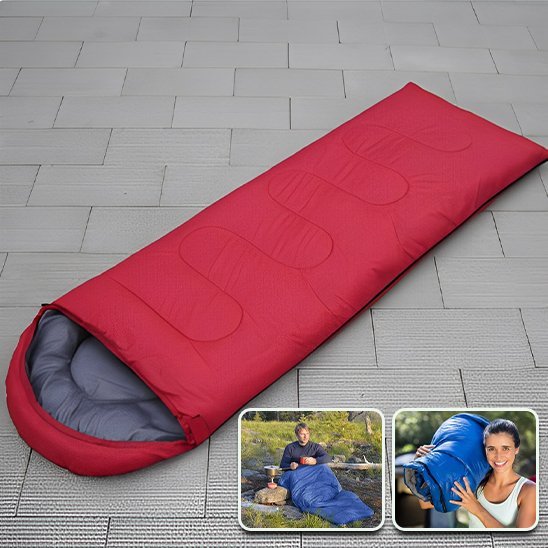 Sac de couchage Grand froid | Ultraléger imperméable - Camping Aventurier