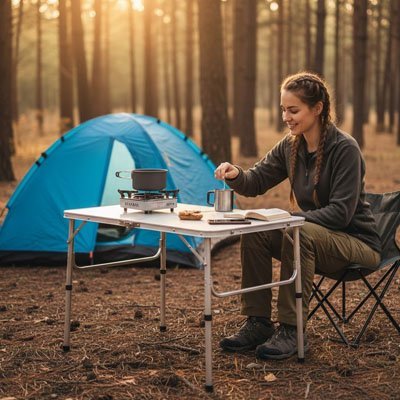Table pliante Camping | Ultralight - Camping Aventurier