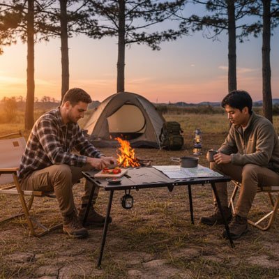 Table pliante de Camping | Ultra - légère - Camping Aventurier