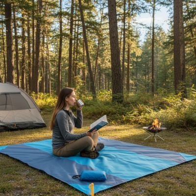 Tapis de sol pour campin