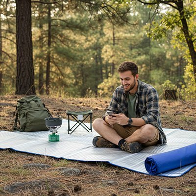 Tapis de sol pour camping | Ultra Confort - Camping Aventurier