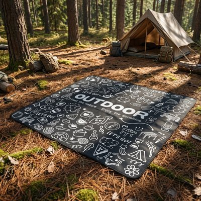 Tapis de sol pour camping | Ultra - résistant isolant - Camping Aventurier