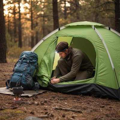 Tente Camp | Ultra - légère imperméable - Camping Aventurier